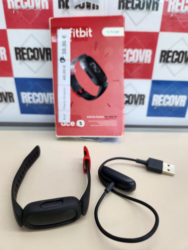 Pulsera Actividad Niños Fitbit Ace 3 Negra/Roja